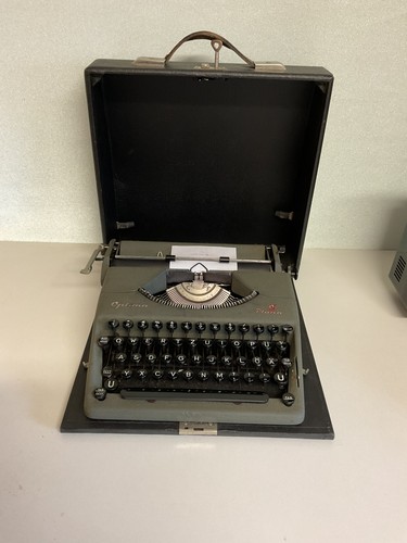 Alte schreibmaschine optima - alte,